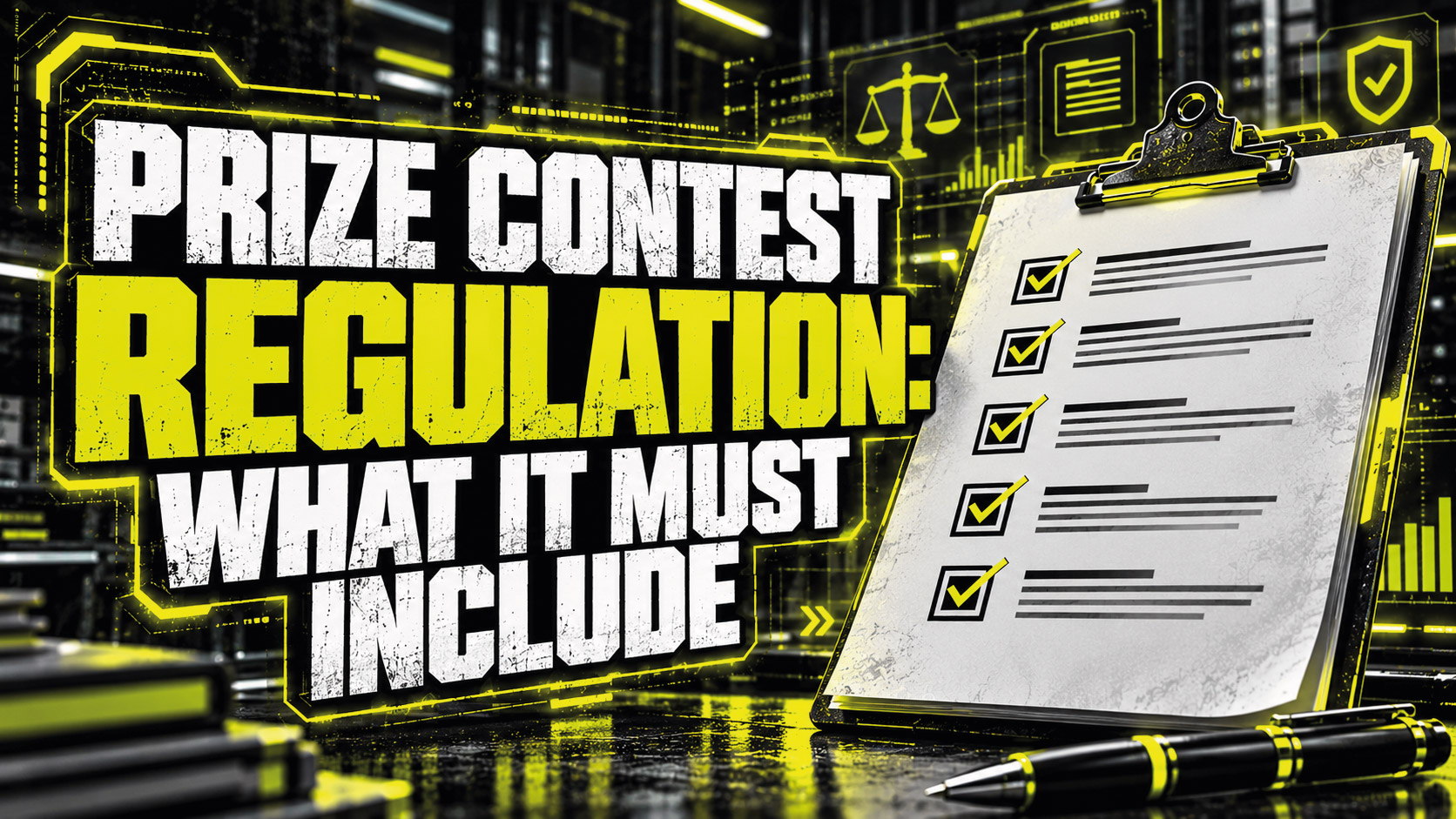 Prize Contest Rules: What They Must Contain (Point by Point)