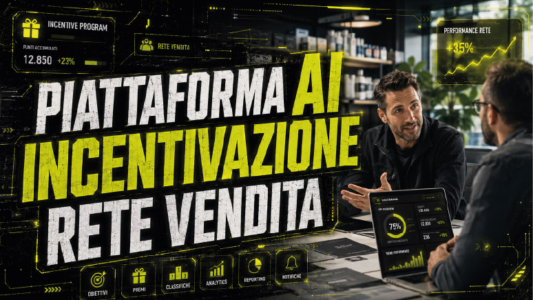 Incentivare le reti vendite nell'era dell'AI: perché serve una piattaforma avanzata e non un foglio Excel